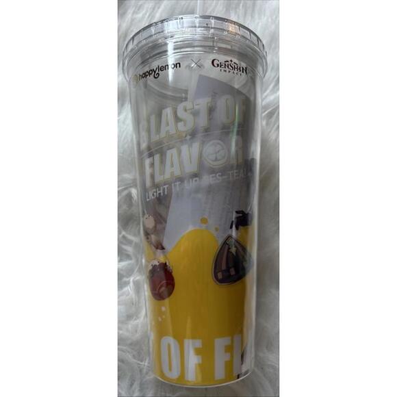 Genshin Impact Happy Lemon Collab 24 oz Tumbler (Klee and Jean) Brand New! - Picture 3 of 9